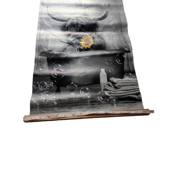 Wall Art- Cow in Bathtub. Black and White. - Picture 5 of 9